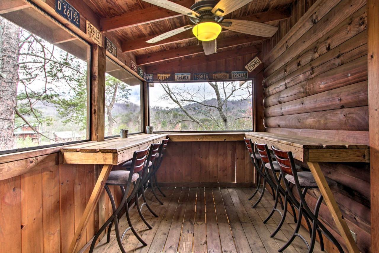 Pigeon Forge Cabin With Hot Tub And Mountain Views! エクステリア 写真
